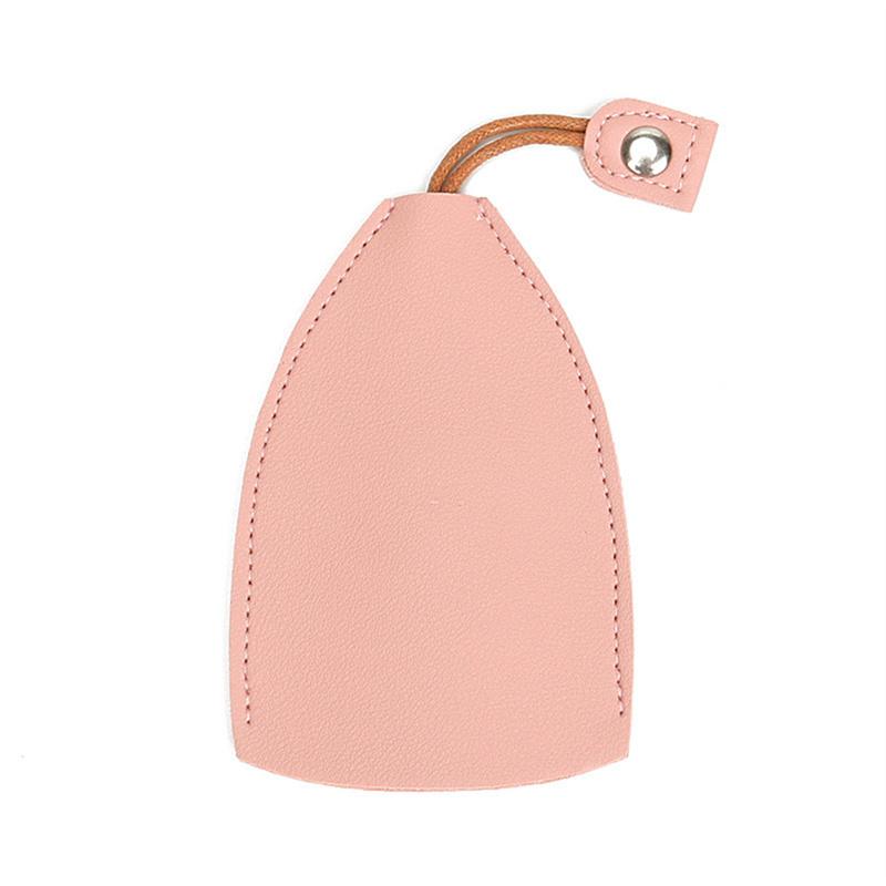 Cute Pu Leather Car Key Case Pull-Out Car Keychain Bag Large-Capacity Personalized Keychain for Women Car Key Cover