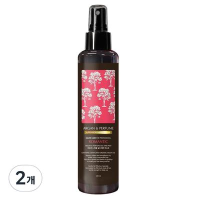 Pedison Beaute Argan Perfume Hair Silk Mist Romantic Essence, 140ml, 2 Pieces