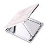 Portable Double-Sided Folding Makeup Mirror Butterfly Square Magnifying Mirror Pocket Compact Vanity Handheld Mirror