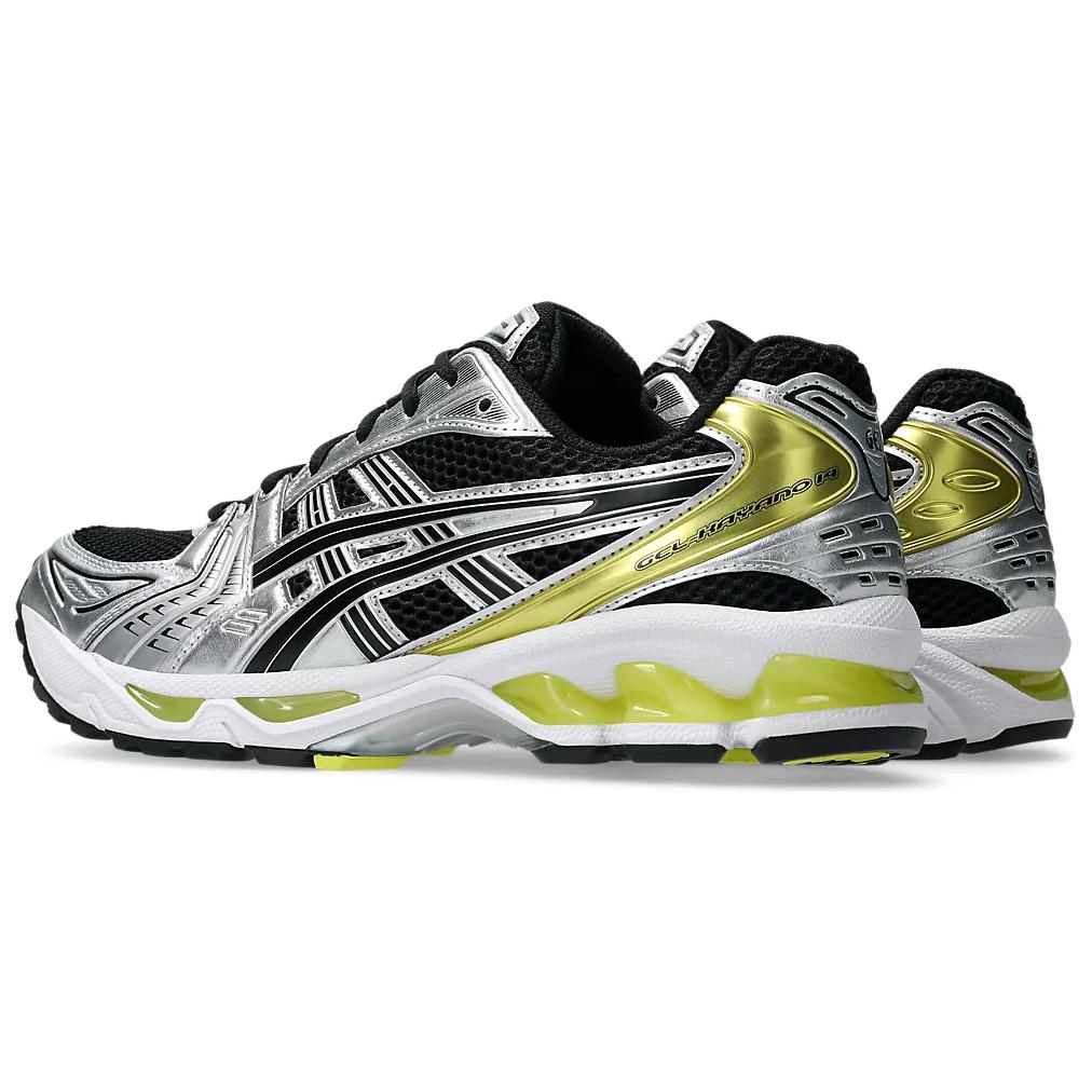 Asics Gel Kayano 14 შავი ლიმონის ნაპერწკალი უნისექს სნიკერსები 1203A537-001