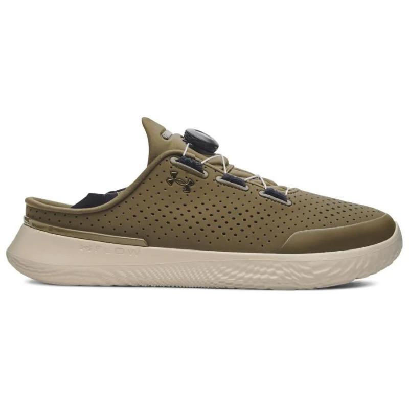 Under Armour SlipSpeed Cushioning Abrasion Resistant Breathable Low top Casual Shoes Unisex Green Sneakers 3026197-303