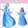 Enchanting Girls Frozen Princess Elsa Anna Tulle Dress Perfect For Cosplay Parties