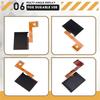 VDO LCD Display Screen For A6 A6L C6 2005-2009 Car Instrument Cluster Speedometer Gauge Dash LCD Replacement