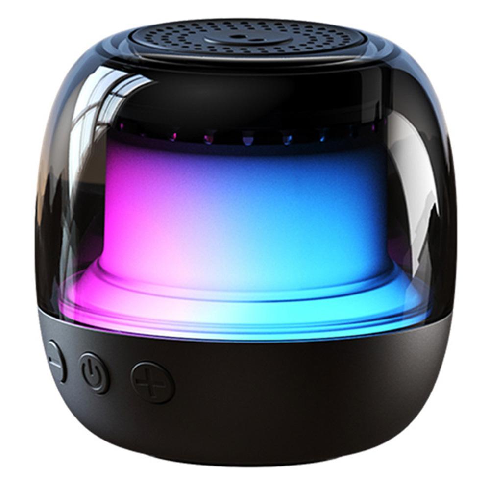 

Портативная Bluetooth-совместимая колонка M88, RGB-атмосферная подсветка, гироскопическое вращение, беспроводной громкоговоритель Type A