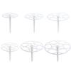 White Plastic Garden Stackable Bonsai Climbing Frame Plant Cage Frame Plant Support Stand Climbing Vine Rack Gardening Supplies