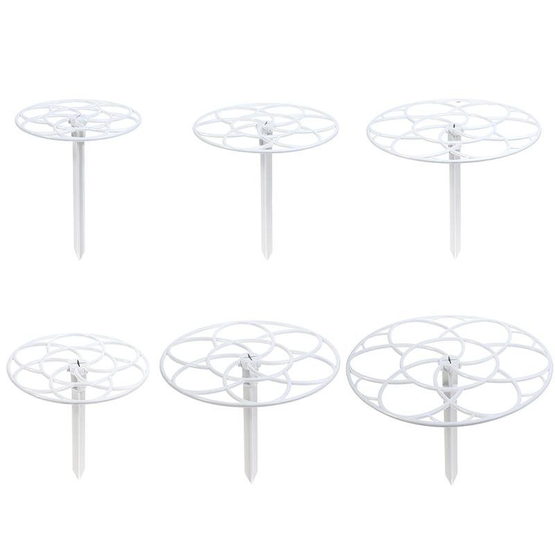 White Plastic Garden Stackable Bonsai Climbing Frame Plant Cage Frame Plant Support Stand Climbing Vine Rack Gardening Supplies