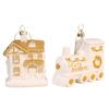 Christmas Santa Claus Ornaments With Plastic Material For Holiday Tree Decoration Scene Setup