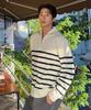 MINDBRIDGE [On][Select Zip-Up Or Round Neck] Hacci Knit Oversized Daily Knit - 6 Colors