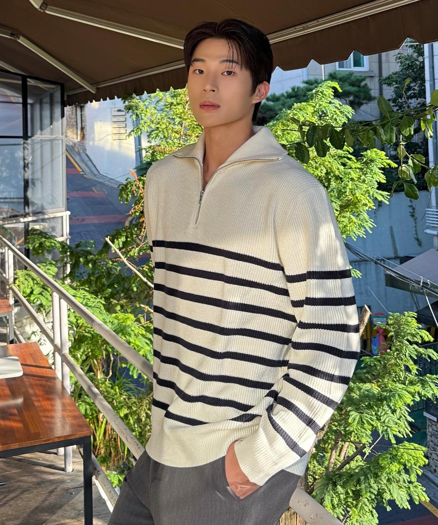 MINDBRIDGE [On][Select Zip-Up Or Round Neck] Hacci Knit Oversized Daily Knit - 6 Colors