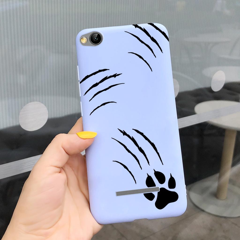 Phone Case For Xiaomi Redmi 4A 5A 6A 7A Case Lovely Cartoon Silicone Cover Candy Color Soft Funda For Redmi 4a 5 a 6a 7a Coque