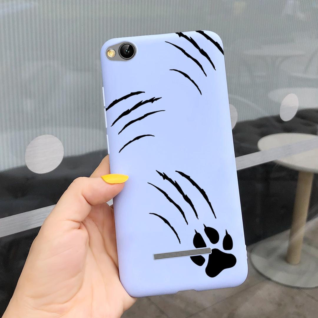 Phone Case For Xiaomi Redmi 4A 5A 6A 7A Case Lovely Cartoon Silicone Cover Candy Color Soft Funda For Redmi 4a 5 a 6a 7a Coque Redmi 5A