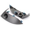 Bande de Garniture de Couvercle de Tableau de Bord Central pour Toyota RAV4 Base Limited EV Sport 2006 2007 2008 2009 2010 2011 2012 Finition du Bloc d'Instruments Central