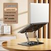 Portable Folding Laptop Stand with Cooling Fan and Storage