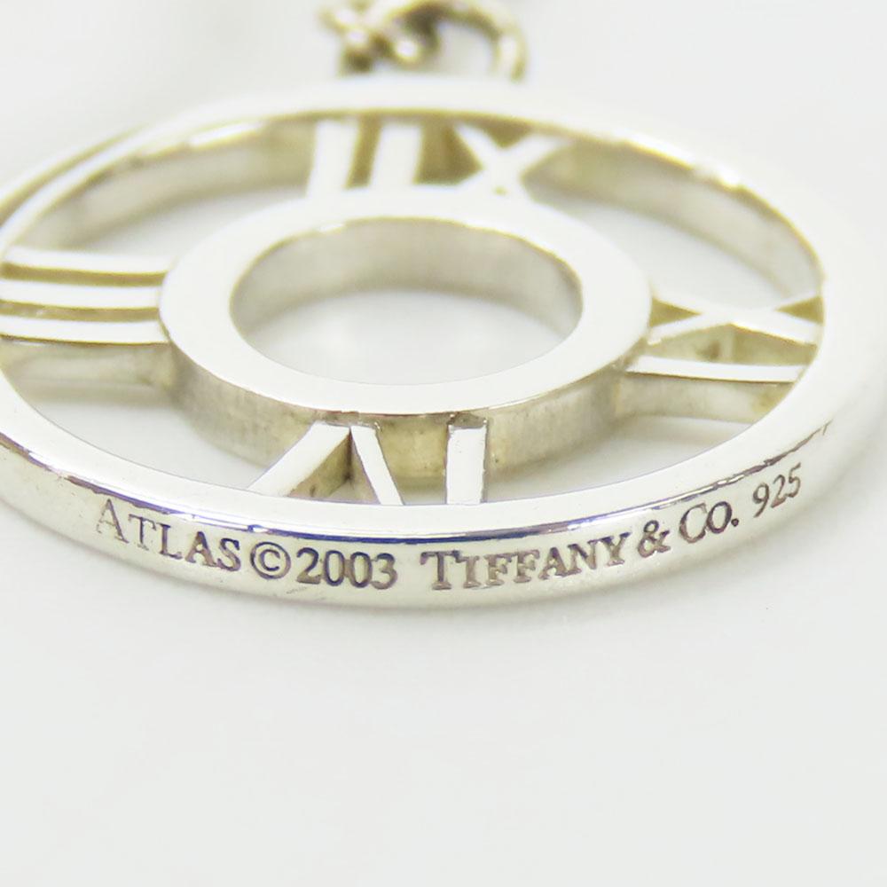 Used TIFFANY&Co. Pierce Atlas Open Medallion Silver925 2.19g Silver Accessories