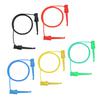 5Pcs Colorful Multimeter Electrical Test Dual SMD IC Silicone   Test Clip Hook
