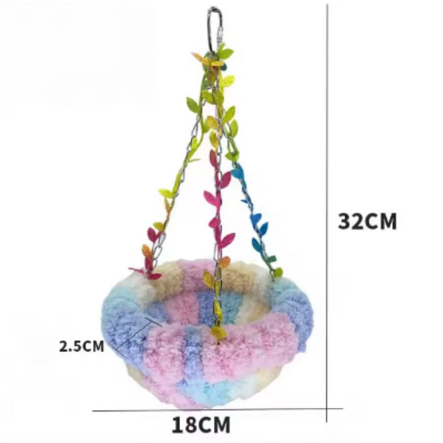 Doll Bed for Labu Accessories Pendant Keychain Baby Clothes Hammock Swing Hanging Basket Storage