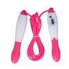 Skipping Rope PVC Cord Plastic Adjustable Fitness Counting Jump Rope for Adult Workout Student