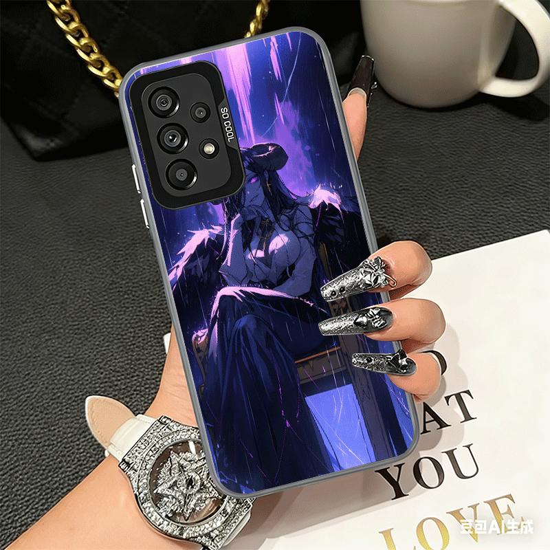 Albedo O-Overlords Anime Shockproof Phone Case for Samsung A17 A16 A15 A14 A37 A57 A36 A56 A26 A35 A55 A25 A34 A54 A24 A13 A23 A