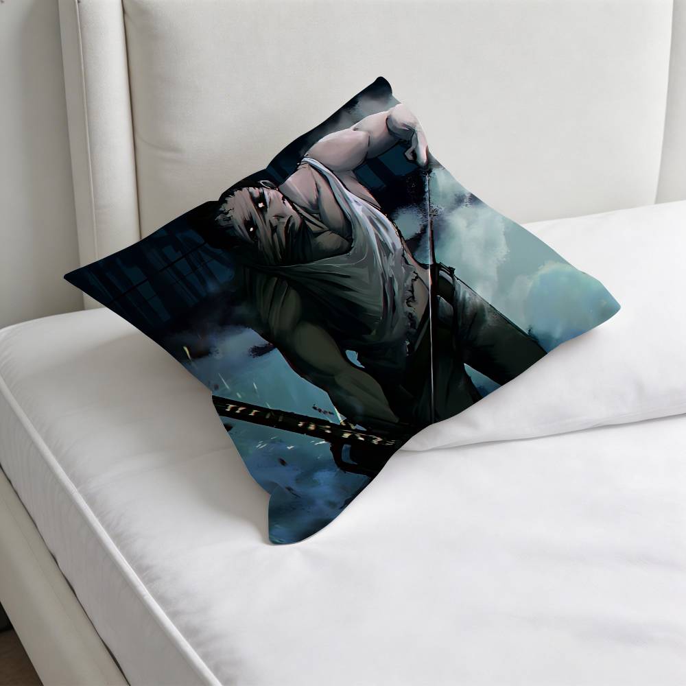 Game DDead by Daylight Decorative Square Pillow Cover Modern Cushion Case for Living Room Bedroom