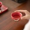 Sushang Chinese Chic Palace Red Auspicious Crane Gongfu Tea Set
