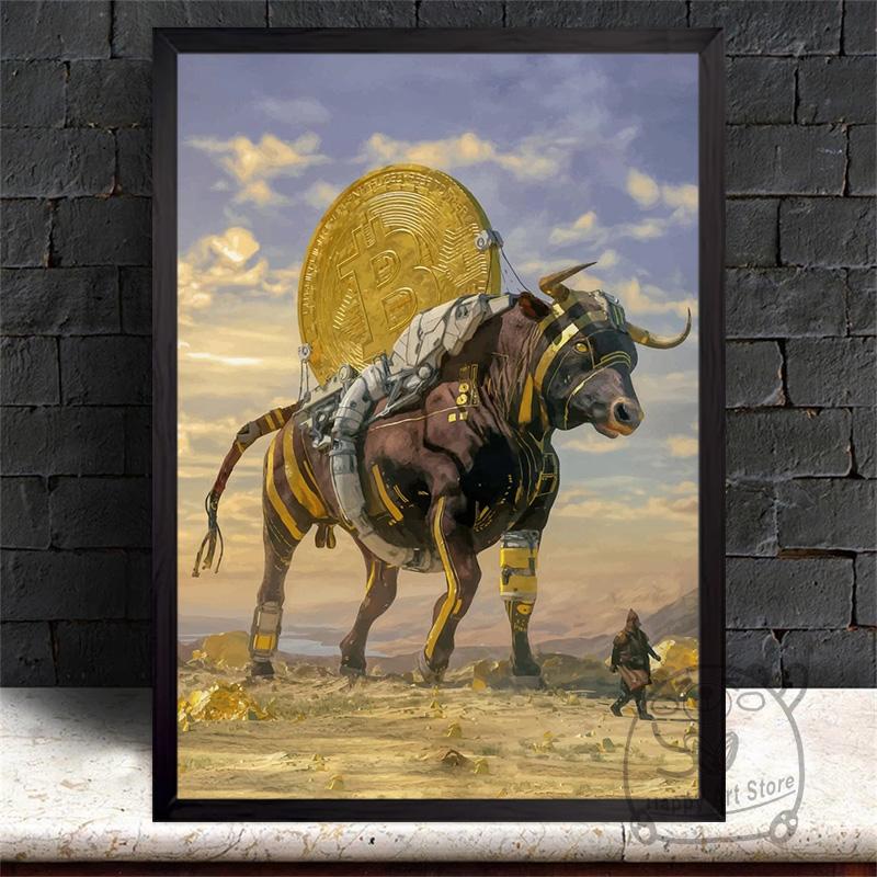 

Настенная роспись головы быка