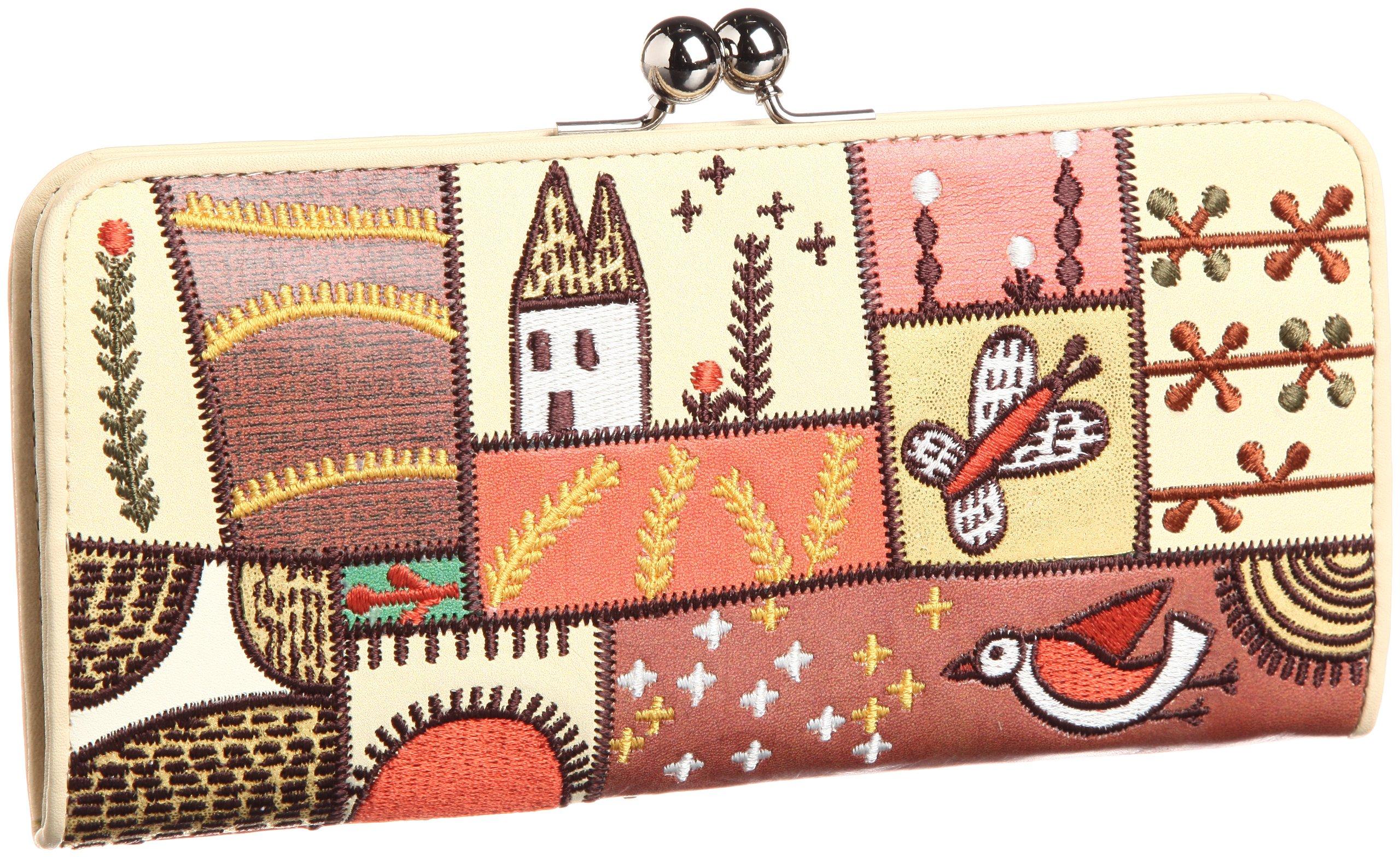 

Jocomomola long wallet 5388004 42 [Hocomomola] [Campo] Toad-shaped (Beige) бежевий