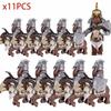 Medieval Knights Mounts Set - Dwarf Goat Wild Boar and Castle Animals Building Block Figures