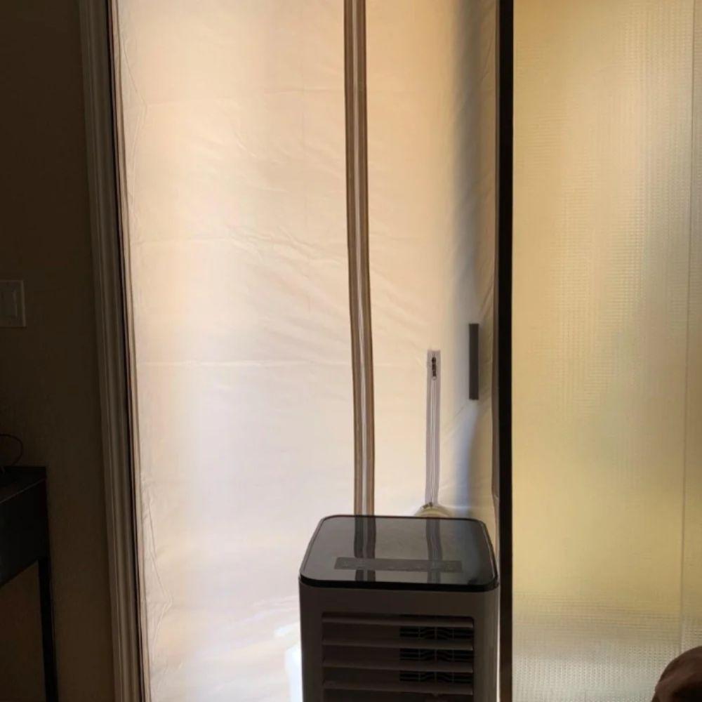 Easy To Install Mobile Air Conditioner Door Seal Portable Sliding Door Seal  Home Cooling