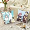 The Shape of Voice animationPillow Case Square Pillow Bedroom Sofa Leisure Comfort Cushion Car Living Room Home Decoration 40X40