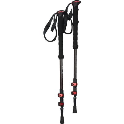 Campus Stetin Trekking Poles, Unisex Black Trekking Poles