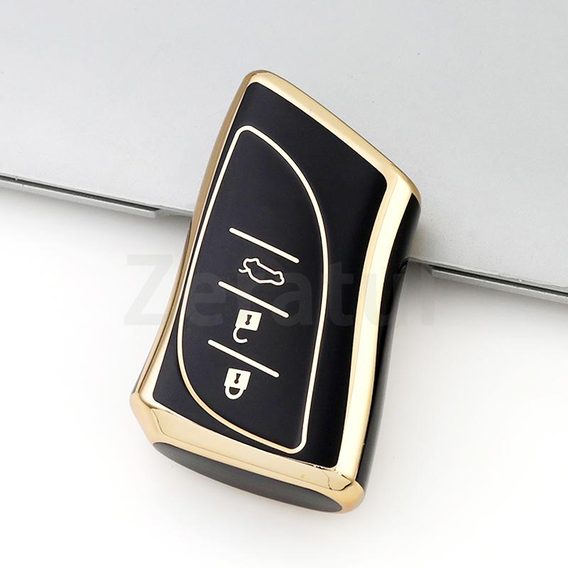 Auto Key Fob Cover Housing Case Remote Fit For Lexus 3/4 Buttons Nx Es Ux Us Rc Lx Gx Is Rx 200 250H 350H Ls 450H 260H 300H Ux200 Auto Accessories