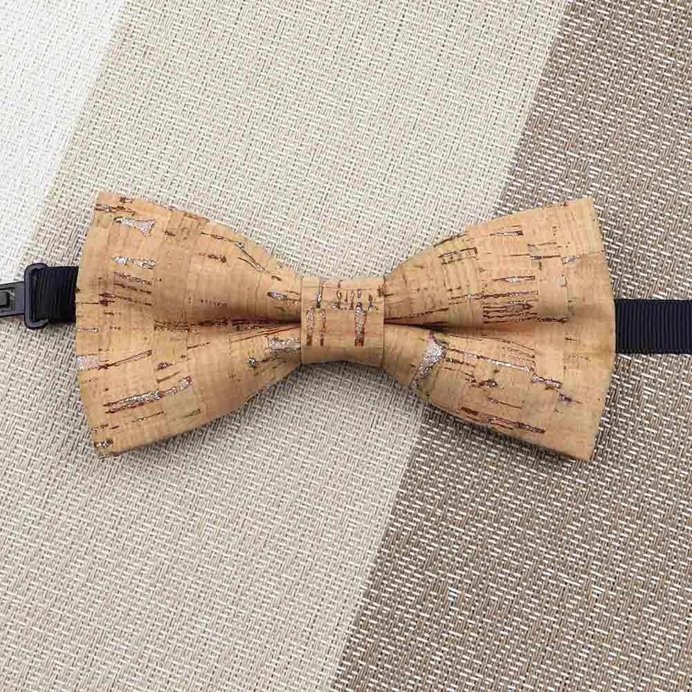 1PC, Fashion Bow Shape Bow Tie, Double Layer, Wood, Gentleman,Handmade, Butterfly,
