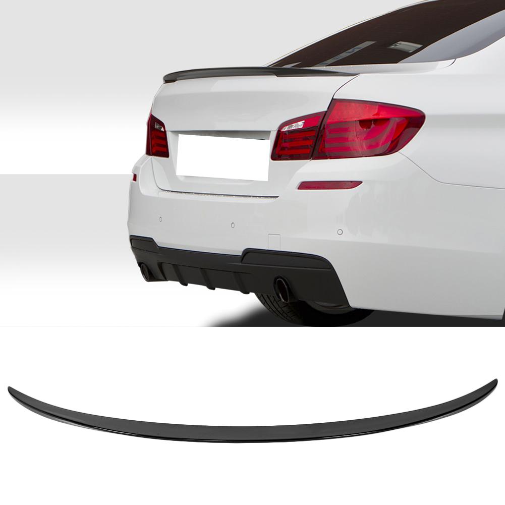 Rear Trunk Lid Spoiler Glossy Black for M Performance Style Fit for 5 Series F10 2010‑2016