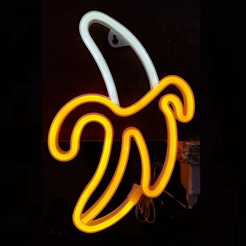 Wandleuchte in Alienform mit Neon-LED - Feiertagsatmosphäre & Liebesdekorationsstreifen