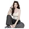 LangSha Red Spaghetti Strap Women's New Padded Sexy Sleeveless Tank Top Outerwear