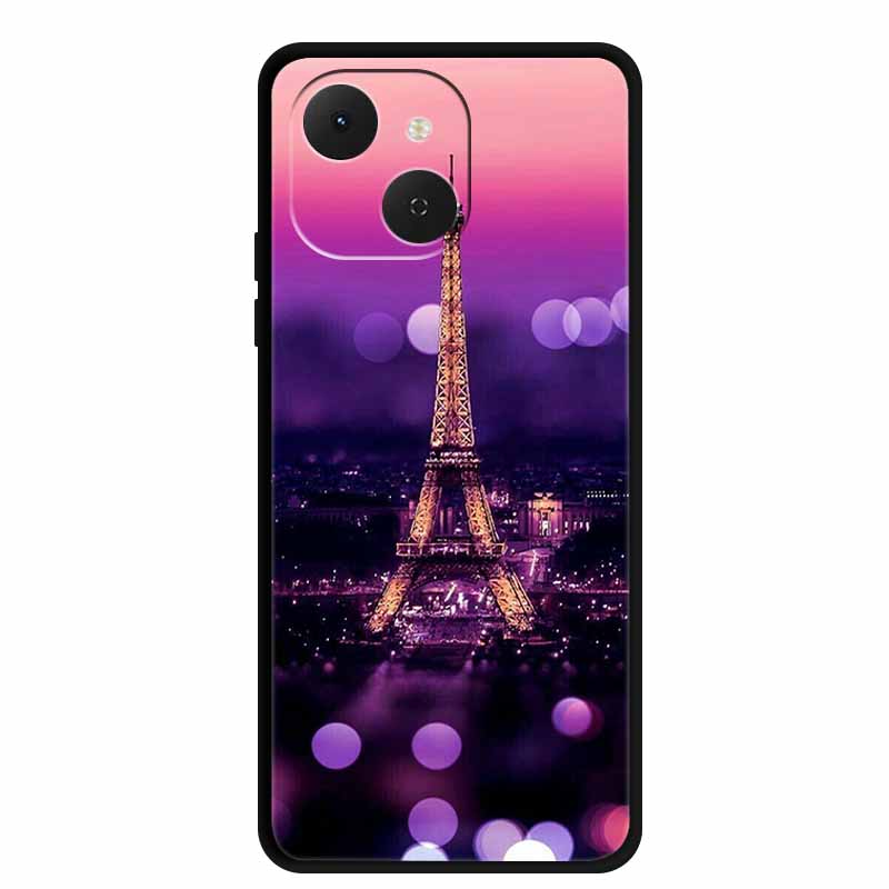 Phone Cover For Tecno Spark 40C Cases Silicone Bumper Lovely Soft TPU Coque for Spark 40 C Funda Tecno Pop 10 Pro Protector Case