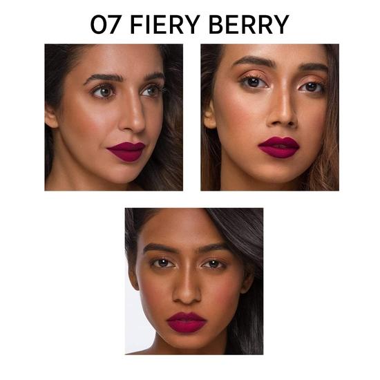 SUGAR Cosmetics - Lipping On The Edge - Matte Lip Liner - 07 Fiery Berry (Marsala) - 1.2 Gms - Lasts Up To 10 Hrs