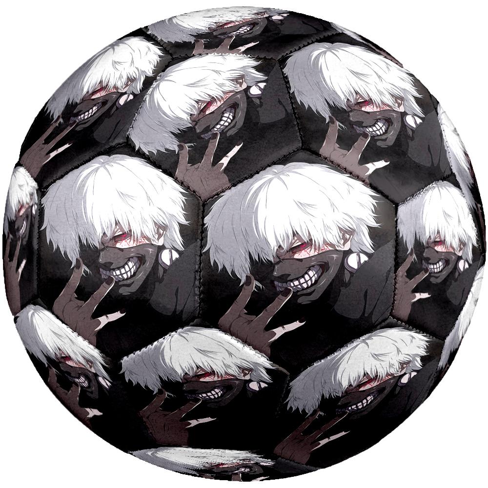 Tokyo Ghoul Theme Size 5 Soccer Ball, Suitable for Both Indoor and Outdoor Matches, a Gift Suitable for Everyone.