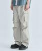 CGP Nylon Cargo Parachute Pants - Beige