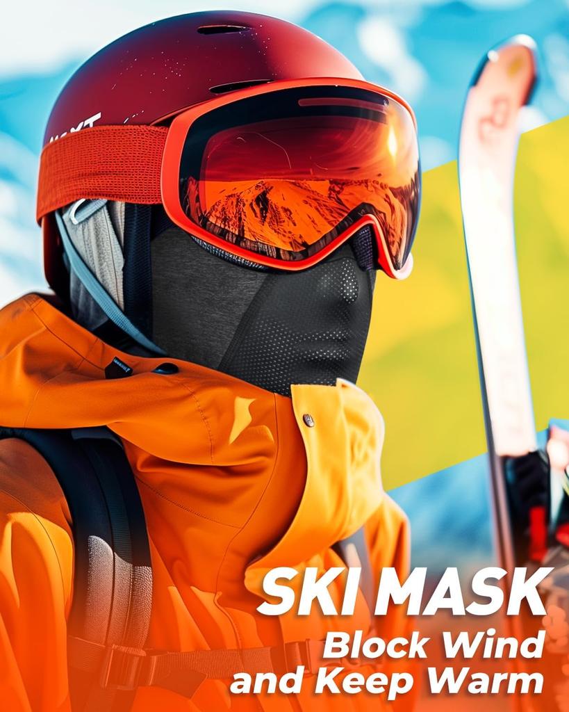 Outdoor Sports Thermal Winter Balaclava Cycling Full Face Mask Warm Motorcycle Ski Fishing Hunting Mask Fleece Scarf Cap Bandana