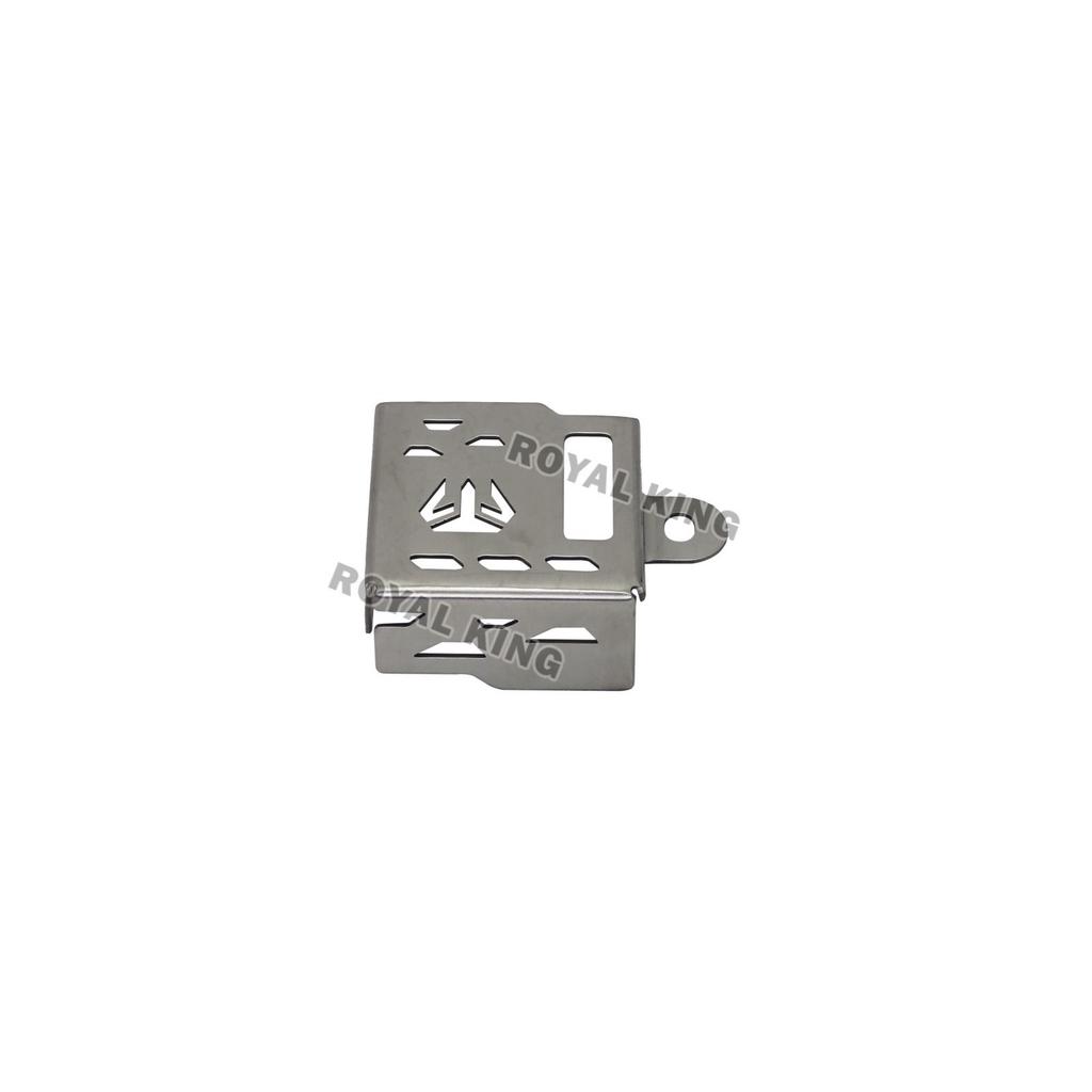 Silver Rear Oil Reservoir "Guard Fit For Honda CB200X & NX200"