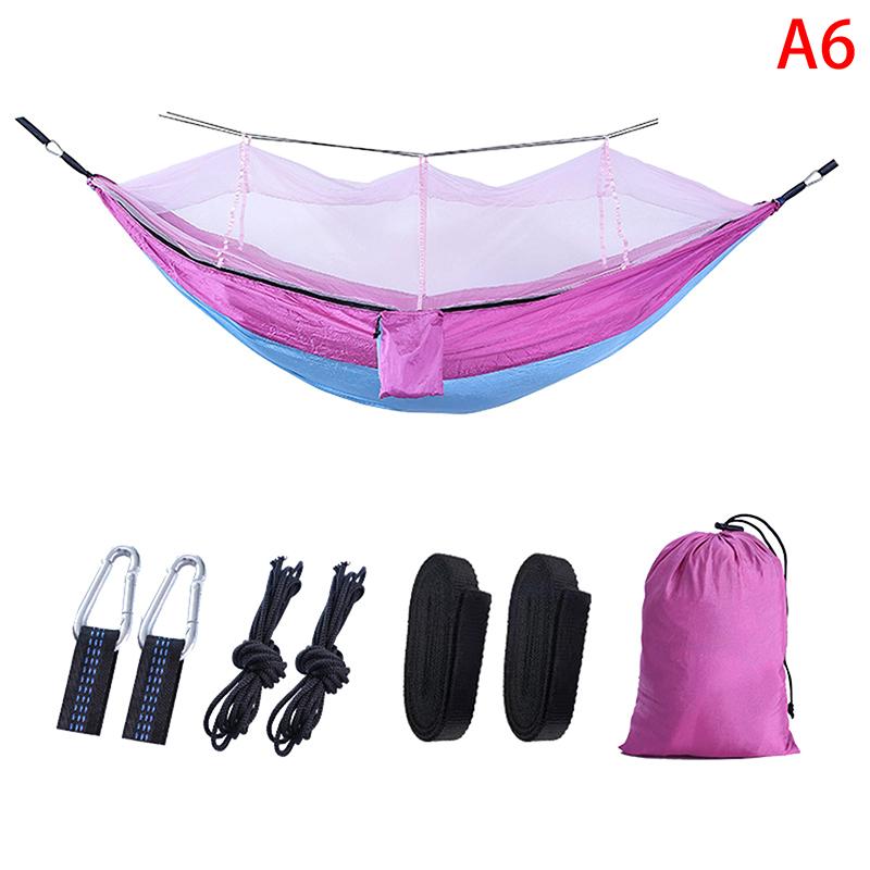 Camping Hammock With Mosquito Net Sleeping Tent Hammock Suitable Camping Hammock Outdoor Furniture For Garden