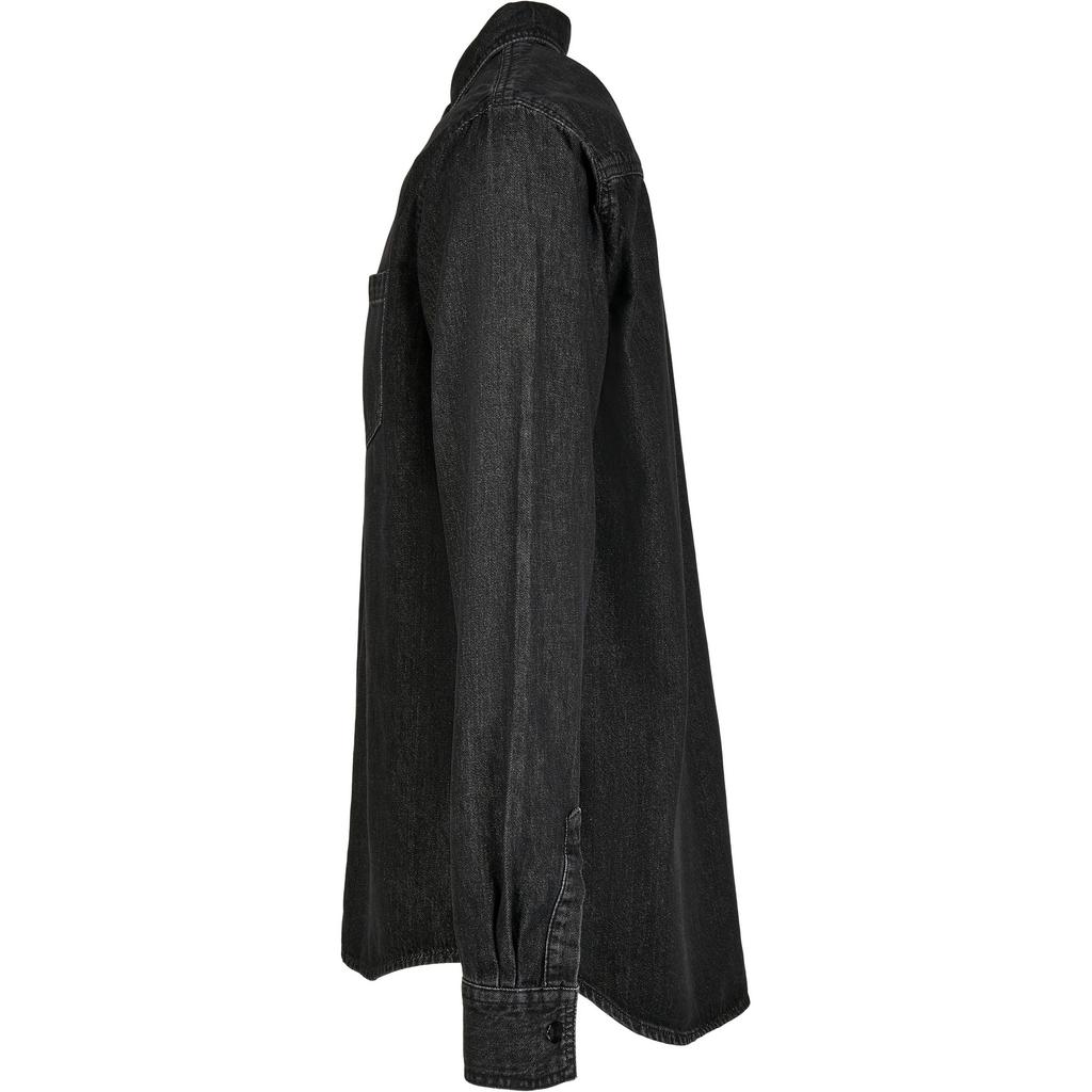 Build Your Brand Unisex Adult Denim Shirt