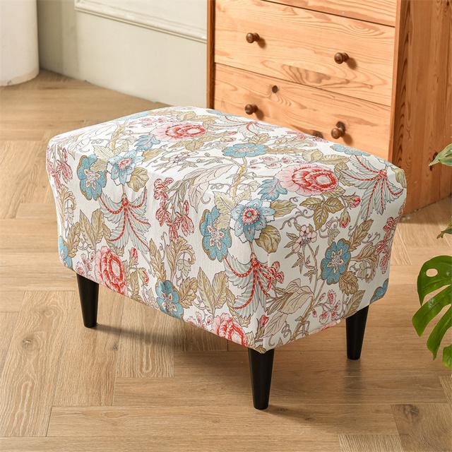 

Чехол на кресло с цветочным принтом King Back Чехол на кресло из спандекса Чехлы на диваны с покатым краем Чехлы на подушки для сидений Чехол на пуф для ног