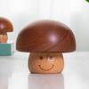 Wooden Rotating Mushroom Music Box: Castle In the Sky Children's Toy Gift