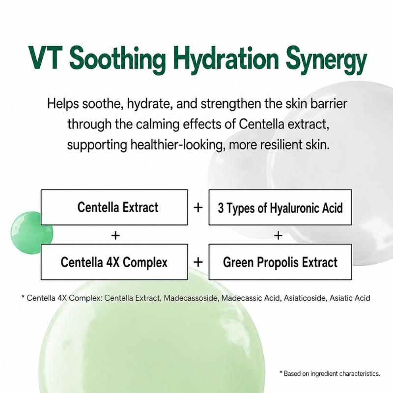 VT COSMETICS Soothing & Brightening Care Set