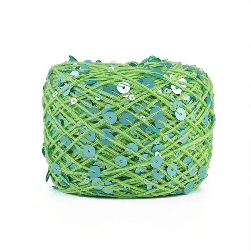 50ΓΡ Διχρωμες Παγιέτες Νήμα Χειροτεχνίας Χοντρό Διακοσμητικό Νήμα Χειροτεχνία Γκλίτερ Νήμα Κροσέ Premium Φανταχτερά Υλικά Πλεξίματος