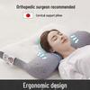 Japońska poduszka szyjna przeciw trakcji do podparcia szyi - Prostokątna dzianinowa konstrukcja dla dorosłych