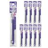 Pilot Friction Ball Refill 0.7mm Violet LFBKRF12F-V 10 Pieces Gel Ink Ballpoint Pen StationeryOffice Supplies
