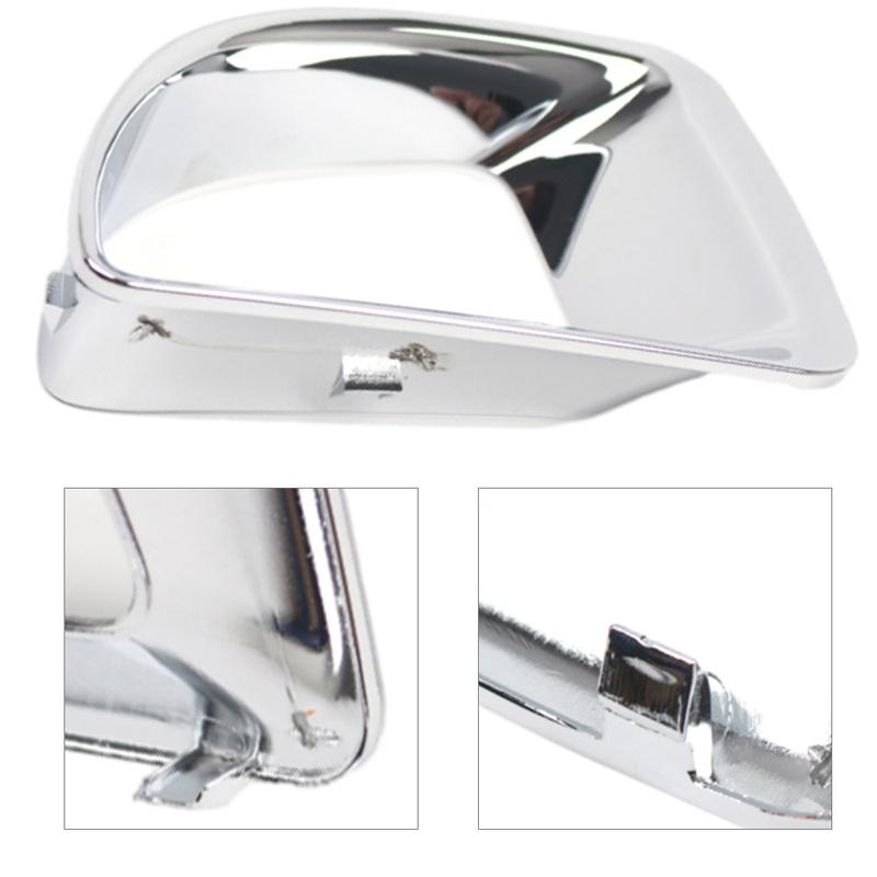 Car Front  Left/ Right Brake Air Duct Frame Cover For  BMW MINI R55 R56 R57 R58 R59 JCW S 51117255117 51117255118 Chrome